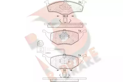 R BRAKE RB1594