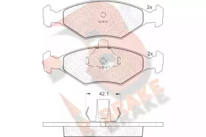 R BRAKE RB1596