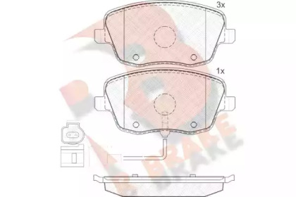 R BRAKE RB1597