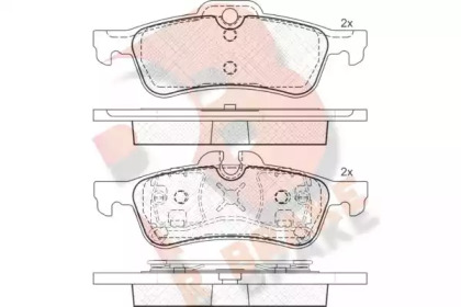 R BRAKE RB1599