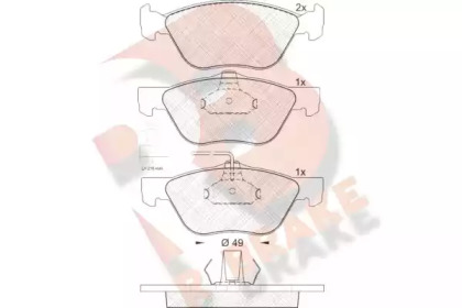 R BRAKE RB1601