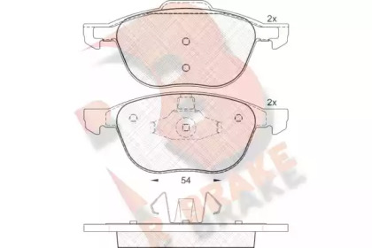 R BRAKE RB1617