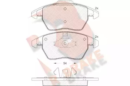 R BRAKE RB1637