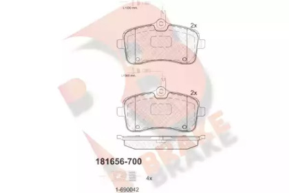 R BRAKE RB1656-700