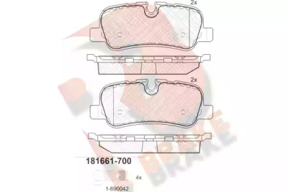 R BRAKE RB1661-700