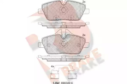 R BRAKE RB1662-200