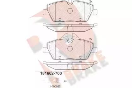 R BRAKE RB1662-700