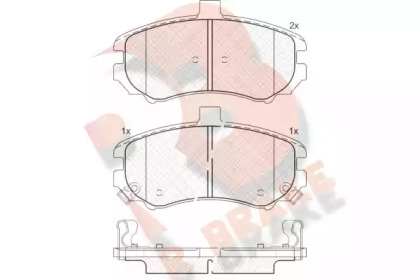 R BRAKE RB1666