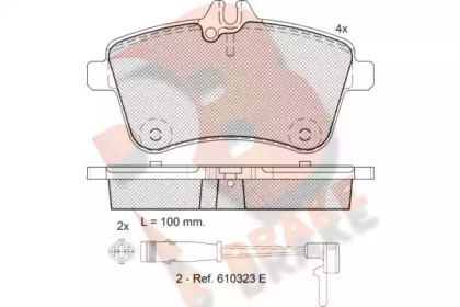 R BRAKE RB1677