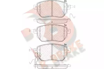 R BRAKE RB1696