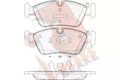 R BRAKE RB1698