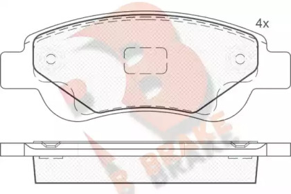 R BRAKE RB1702