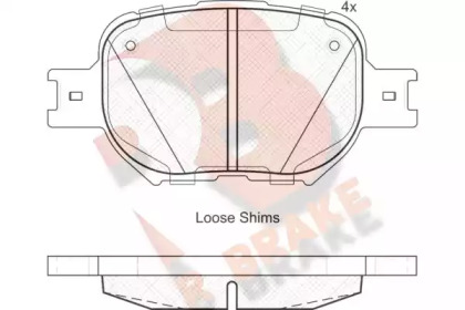 R BRAKE RB1704