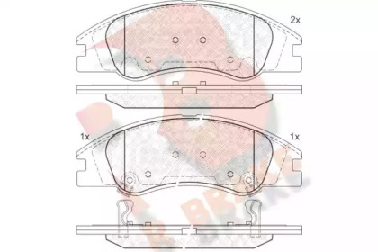 R BRAKE RB1708