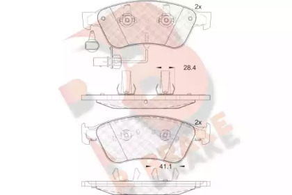 R BRAKE RB1725