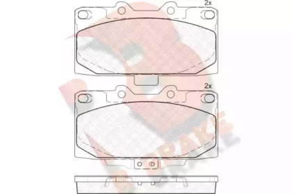 R BRAKE RB1733