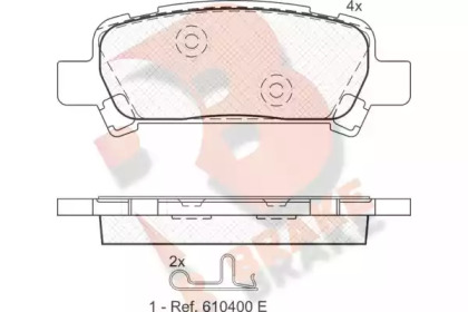 R BRAKE RB1736