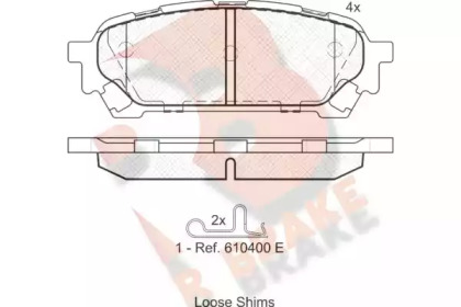 R BRAKE RB1737