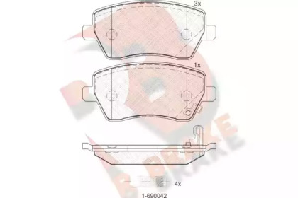 R BRAKE RB1748