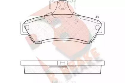 R BRAKE RB1753