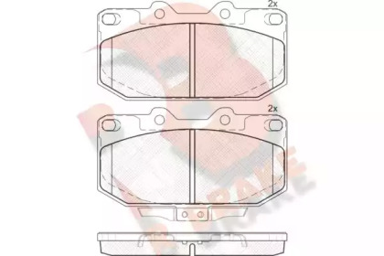 R BRAKE RB1755