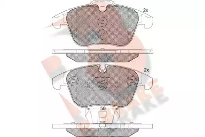 R BRAKE RB1775-203