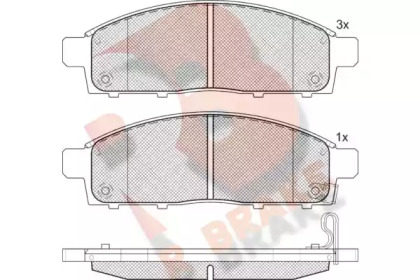 R BRAKE RB1784