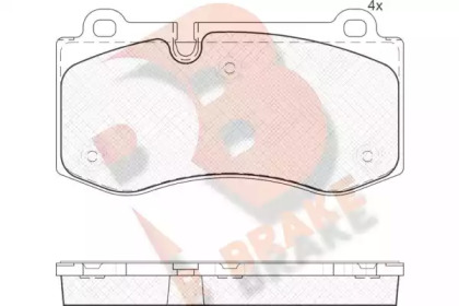 R BRAKE RB1796