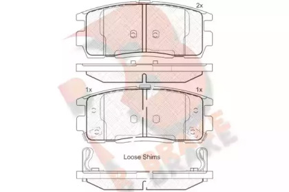 R BRAKE RB1799