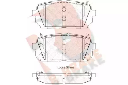 R BRAKE RB1827