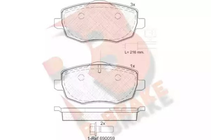 R BRAKE RB1845