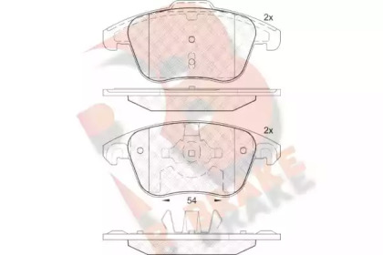 R BRAKE RB1866-200