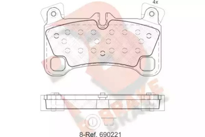 R BRAKE RB1922