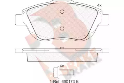 R BRAKE RB1925