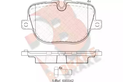 R BRAKE RB1952