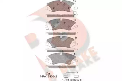 R BRAKE RB1957-203