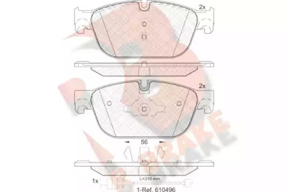 R BRAKE RB1969