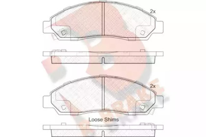 R BRAKE RB1974