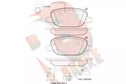 R BRAKE RB1996-203