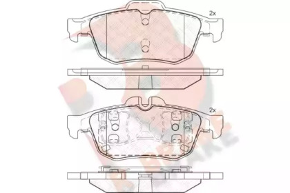 R BRAKE RB2025