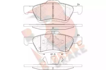 R BRAKE RB2030