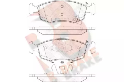 R BRAKE RB2032