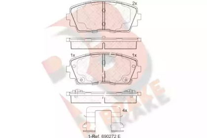 R BRAKE RB2034