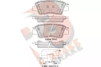 R BRAKE RB2036