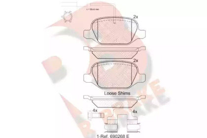 R BRAKE RB2037