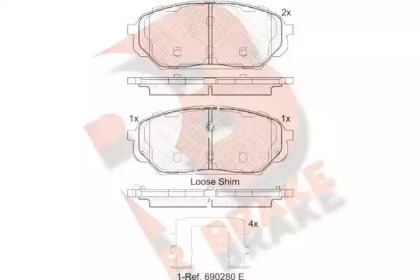 R BRAKE RB2044