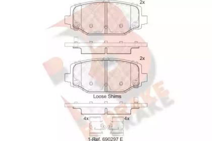 R BRAKE RB2053