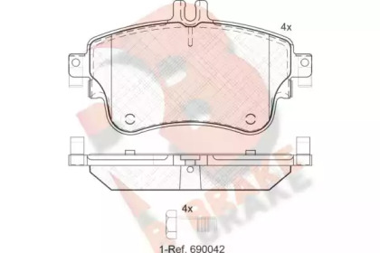 R BRAKE RB2062