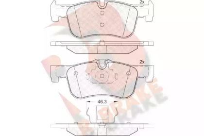 R BRAKE RB2063