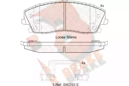 R BRAKE RB2067